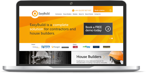 Easybuild Construction Software Website
